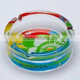 Beautiful round glass ashtray with customer's logo                        
                                                Quality Choice