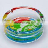 Beautiful Round Glass Ashtray With Customer's Logo Quality Choice