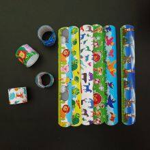 Limited Time Offer Eco-friendly Materials Custom LOGO Silicone Slap Wristband Promotional Events Lightweight Snap Bracelet thumbnail-3