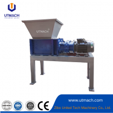 Four Shaft Shredder with Low Noise and Vibration Design