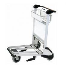 3 Wheels Aluminum Airport Passenger Baggage Hand Luggage Price Trolley thumbnail-4