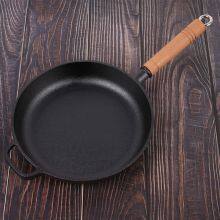 Factory Price Round Shape German Cast Iron Pan 10