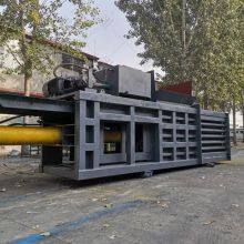 Reliable Hdpe Tin Can Waste Paper Baler Fast Compression Large Bale Size Horizontal Hydraulic Baler thumbnail-5