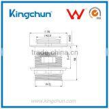 Watermark China Sanitary Ware Chrome Polished Bathtub Waste Pop Up With Overflow(K260) thumbnail-2