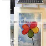 2014 New Solar Powered LED Light Box