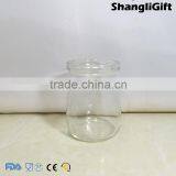 Small Glass Jar 100ml For Pudding/Yogurt With Plastic Cap/Cork thumbnail-3