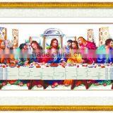 The last supper cross stitch