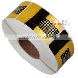 Hotselling Nail Extention Golden 500pcs Square Nail Form thumbnail-2