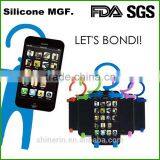 2016 New Design OEM Silicone Cartoon Mobile Phone Holder thumbnail-3