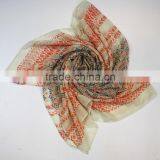 2016 Spring Scarf OEM Beaty Flower 100% Polyester Spring Scarf Quality Choice thumbnail-4