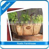 Garden Yard Basket Planter / Planter with dividers