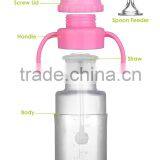 120ml Wide Aperture Food Grade Drop Resistance Soft Silicone Baby Bottle Bpa Free thumbnail-3