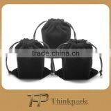 Sales Velvet Custom Black Pouch Bag