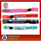 le Cheap Custom Festival Woven Fabric Wristband for Events thumbnail-1