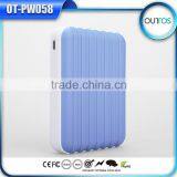 travel suitcase universal usb port portable power bank with display screen