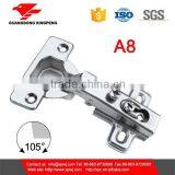 A8 One Way With Key Hole Concealed Adjustable Cabinet Hinges