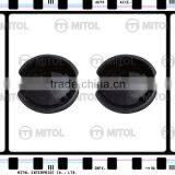 DOOR HANDLE INSERT PAD For Mini Cooper R53 01-on Gloss Black ABS Cover thumbnail-1