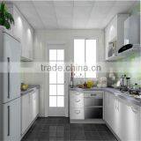 Hot Sell Kitchen Cabinets in Mdf Board of E1 Gule thumbnail-2