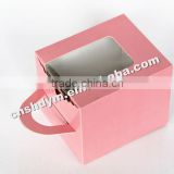 transparent plastic cake box