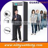 6, 12, 18 zones Walk Through Security Body Scanner Door XYT2101LCD