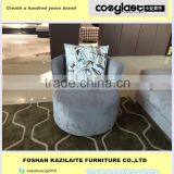 Fabric relax swivel chair