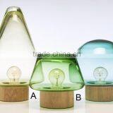 Glass Lamp Shade With Elegant Writing Table Lamp thumbnail-3