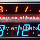 Infared Remote High Quality 5" Led Digital Clock