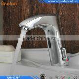 Bathroom Sink Faucet Brass Finish With Automatic Sensor (Hot and Cold)(QH0112BA) thumbnail-1