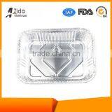 China Gold Manufacturer Competitive Aluminum Foil Food Tray Lid thumbnail-2