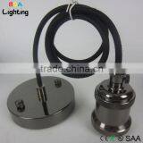 CE Aluminum Home Pendent Lamp E27 With Ceiling Rose and Socket thumbnail-5