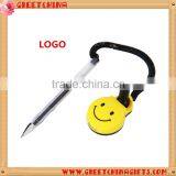 Advertising Plastic Table Ball Pen With String thumbnail-2
