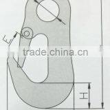 2311L Italian Zinc-coated Hook With Safety Latch