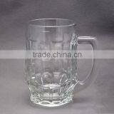 Customized Big Beer Glass Mug, Beer Mug Cup, Glass Drinking Mug, Promotional Mugs, PTM2049 thumbnail-1