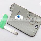 Renault Laguna Key Card With 3 Buttons and With Blade thumbnail-2