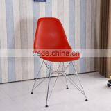 Home Furniture Hot Sale Plastic Chair With Aluminum Legs thumbnail-4