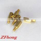 Factory M2 M2.5 M3 M4 Brass Male Female Threaded Hex Standoff Pcb Brass Standoff Spacer thumbnail-2