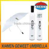 Promotion New Design Silver Coated Parasol Bottle Umbrella