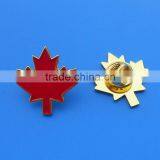 Canada Maple Lapel Pins, Canada Rectangle Flag Metal Badge thumbnail-3