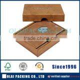 nice brown paper wallet packaging box top sale