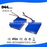 Lithium Battery Pack 3.7v 1000mah for Head Light,miner's Light