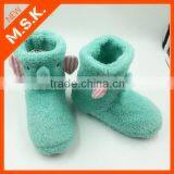 Hot selling new arrival soft sole lovely warm baby boots