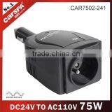 75W CE Certificated 24V to 110V Isolated Car Power Inverter thumbnail-1