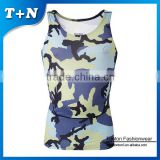 drop armhole vest manufacturer custom workout print fitness gym tank top