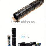 Waterproof Mini Led Flashlight TANK007 E09,I2101 Li-ion 18650 Led Torch Battery Pack