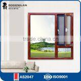 Rogenilan 1314 Series Thermal Break Aluminium Cladding Wood Casement Window thumbnail-1
