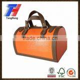 Handbag Shaped Unique Design Paper Gift Box Carriable Cake Packaging