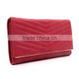 Top 10 Brands Wallet Elegant Style V-stitching Trendy High Quality Woman Leather Lady Wallet thumbnail-2