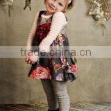 2015 Hot Sale Adorable Baby Clothes Thanksgiving Girls Outfit Fall Giggle Moon Remakes Children Boutique Clothing Sets Girl thumbnail-5