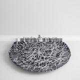 2016 New Design Black Cylinder Diamond Glass Plates Wholesale thumbnail-1