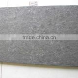 Cheap price flamed granite slab mongolian black